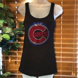 Bling CUBS tank top ⚾️⚾️ L fits an M